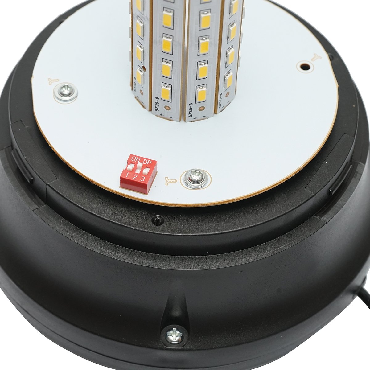 Girofar LED 10-30V cu 3 functii, talpa magnetica, alimentare priza bricheta IP65